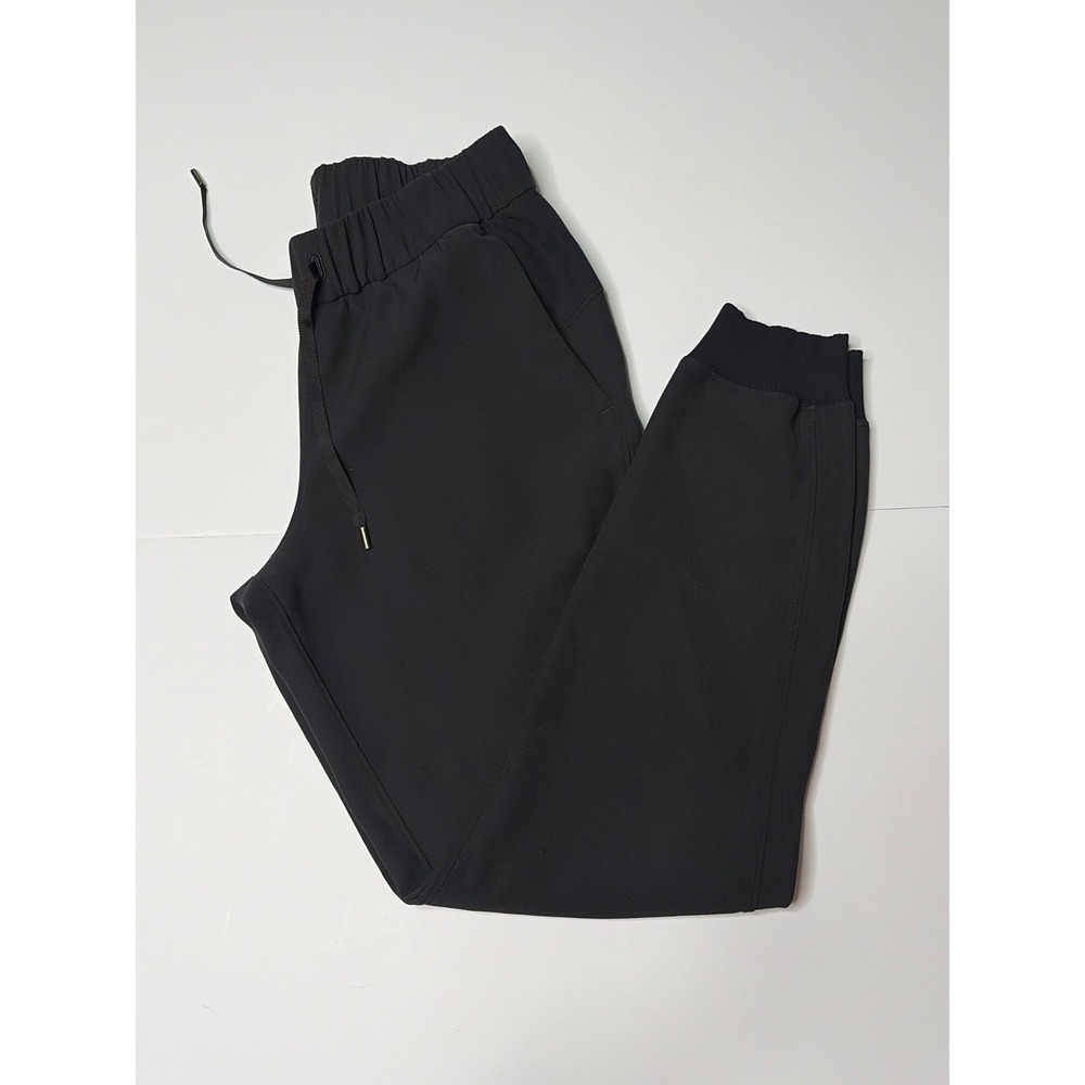 Lululemon On the Fly Joggers Black Luxtreme Travel Pants Women Size 4